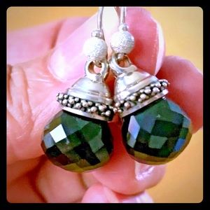 Michael Dawkins earrings, these are black color